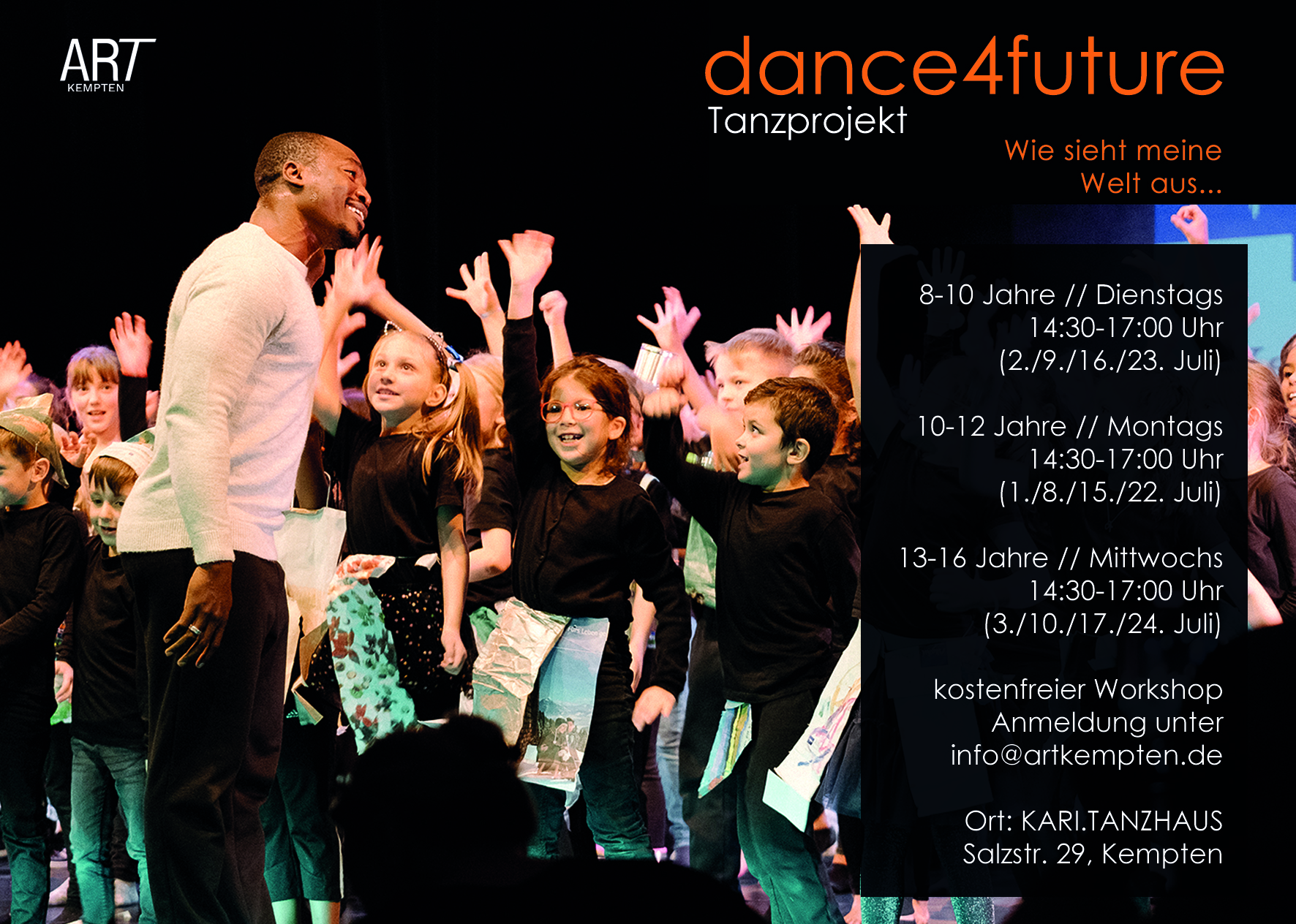 Dance4future Plakat