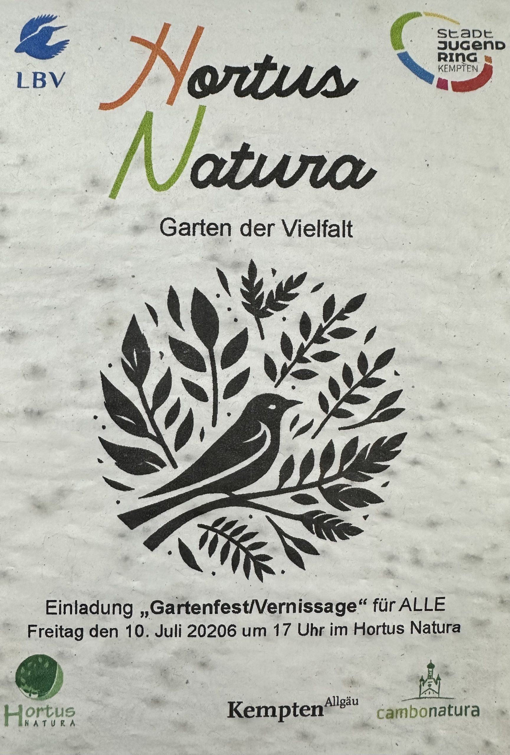 Hortus Natura - offene Gruppe Kinder und Jugendliche (5. Klasse bis 16 Jahre)